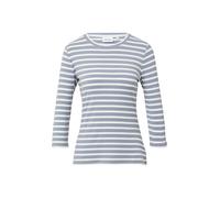 comma - T-Shirt grau|weiß - Gr. - 38