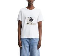 comma - T-Shirt weiß - Gr. - 46