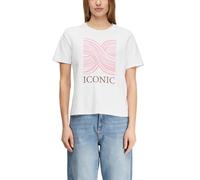 comma - T-Shirt weiß - Gr. - 42