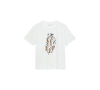 comma - T-Shirt weiß - Gr. - 44
