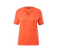 Comma T-Shirt mit V-Ausschnitt, 2501,38