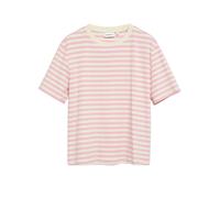 comma - T-Shirt pink|creme - Gr. - 40
