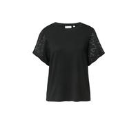 comma T-Shirt Damen schwarz, 38