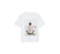 comma - T-Shirt weiß - Gr. - 36