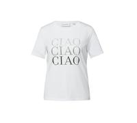 comma - T-Shirt weiß - Gr. - 38