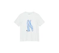 comma - T-Shirt weiß - Gr. - 46