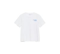 Comma Oversize-T-Shirt mit Print Weiß Größe L