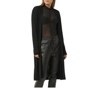 Comma Langer Jersey-Cardigan mit Metallic-Effekt