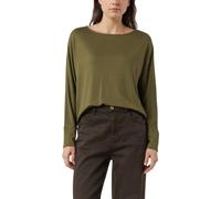 Comma T-shirts Dark Green Größe: 42 | Longsleeves Outlet | Damen | Grün