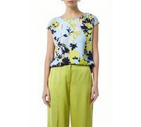 T-Shirt blau|gelb 36