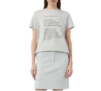 Comma T-shirts Light-grey Größe: 36 | Hemden Outlet | Damen | Grau