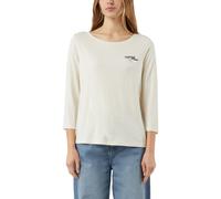 Comma T-shirts Offwhite Größe: 40 | Longsleeves Outlet | Damen | Weiß