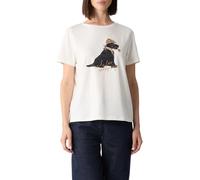 comma T-Shirt Damen ecru, 40