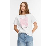 comma - T-Shirt weiß - Gr. - 42
