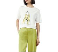 Comma T-Shirt im Relaxed Fit mit Frontprint