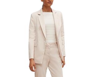 COMMA Taillierter Blazer aus Baumwollmix
