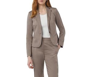 Comma Taillierter Blazer aus Baumwollstretch