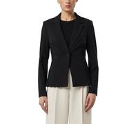 Comma Blazer mit Reverskragen tailliert aus weichem Jersey Schwarz Größe 38