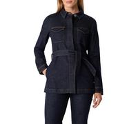 comma Blazer in Denim-Optik Modell 'September' in Jeansblau, Größe 40