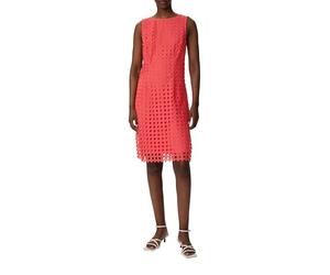 Comma Tailliertes Spitzenkleid mit blickdichtem Futter