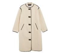 Comma - Teddy Mantel mit Kontrastdetails - - Coats - Damen - Beige - S