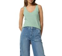 comma casual identity - Strickpullunder creme|grün - Gr. - 36