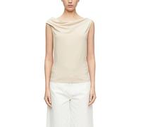 comma - Top mit asymmetrischer Schulter beige - Gr. - 36