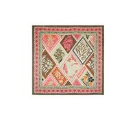 Comma Tuch aus Seidenmix mit abstraktem Muster