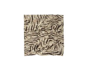 comma - Tuch mit Animal-Print beige/braun - Gr. - ONE SIZE