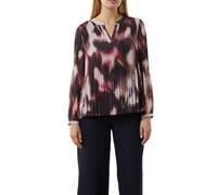 Comma Blouses Plum Aop Größe: 38 | Blusen Outlet | Damen | Magenta
