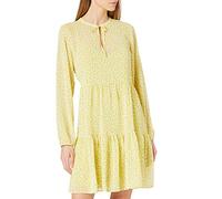 comma Damen Kleid Langarm, gelb, Gr. XL