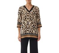 Bluse schwarz|mehrfarbig 36