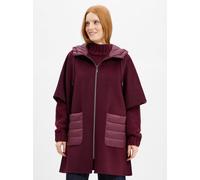comma Übergangsjacke mit Woll-Anteil Damen bordeaux, S