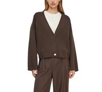 comma - Strickjacke braun - Gr. - 36