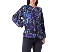 COMMA Viskosebluse mit abstraktem Muster