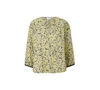 Comma Viskosebluse mit Tunika-Ausschnitt