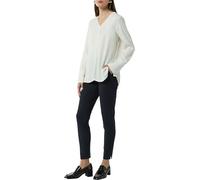 Comma Viskosebluse mit V-Ausschnitt
