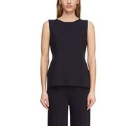 Comma Viskosemix-Stricktop mit ausgestelltem Saum