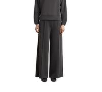 Schlupfhose COMMA, Damen, Gr. 38, N-Gr, braun, Web, Obermaterial: 50% Polyester, 44% Viskose, 6% Elasthan, unifarben, bequem lang, Hosen Schlupfhose, mit weitem Bein, Stretch (21081542-38) braun