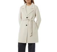 comma Weicher Blazer-Mantel im Relaxed Fit mit Gürtel und Logo-Detail helles beige L