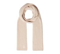 Weicher Strickschal aus Baumwollmix beige ONESIZE