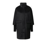 comma - Weicher Wollmix-Cape mit Stehkragen schwarz - Gr. - 44