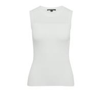 comma - Weiches Stricktop im Slim Fit weiß - Gr. - 44