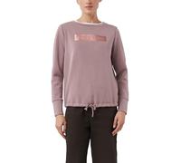 Comma Weiches Sweatshirt mit Artwork und Schnürung