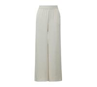 Comma Palazzo-Hose aus Satin im Relaxed Fit Beige Größe 34