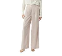 comma - Wide-Leg-Hose aus Lyocell beige - Gr. - 44