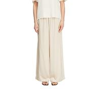 Comma Wide-Leg-Hose aus Satin