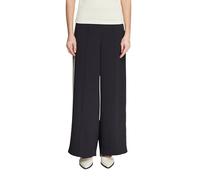 Comma Hose Wide-Leg mit Seitenstreifen Blau Größe 38/REG