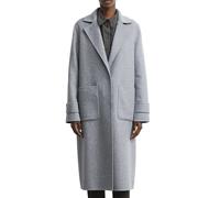 comma Wollmantel Damen Wolle grau, L