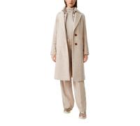 Comma Wollmix-Mantel mit fixiertem Einsatz